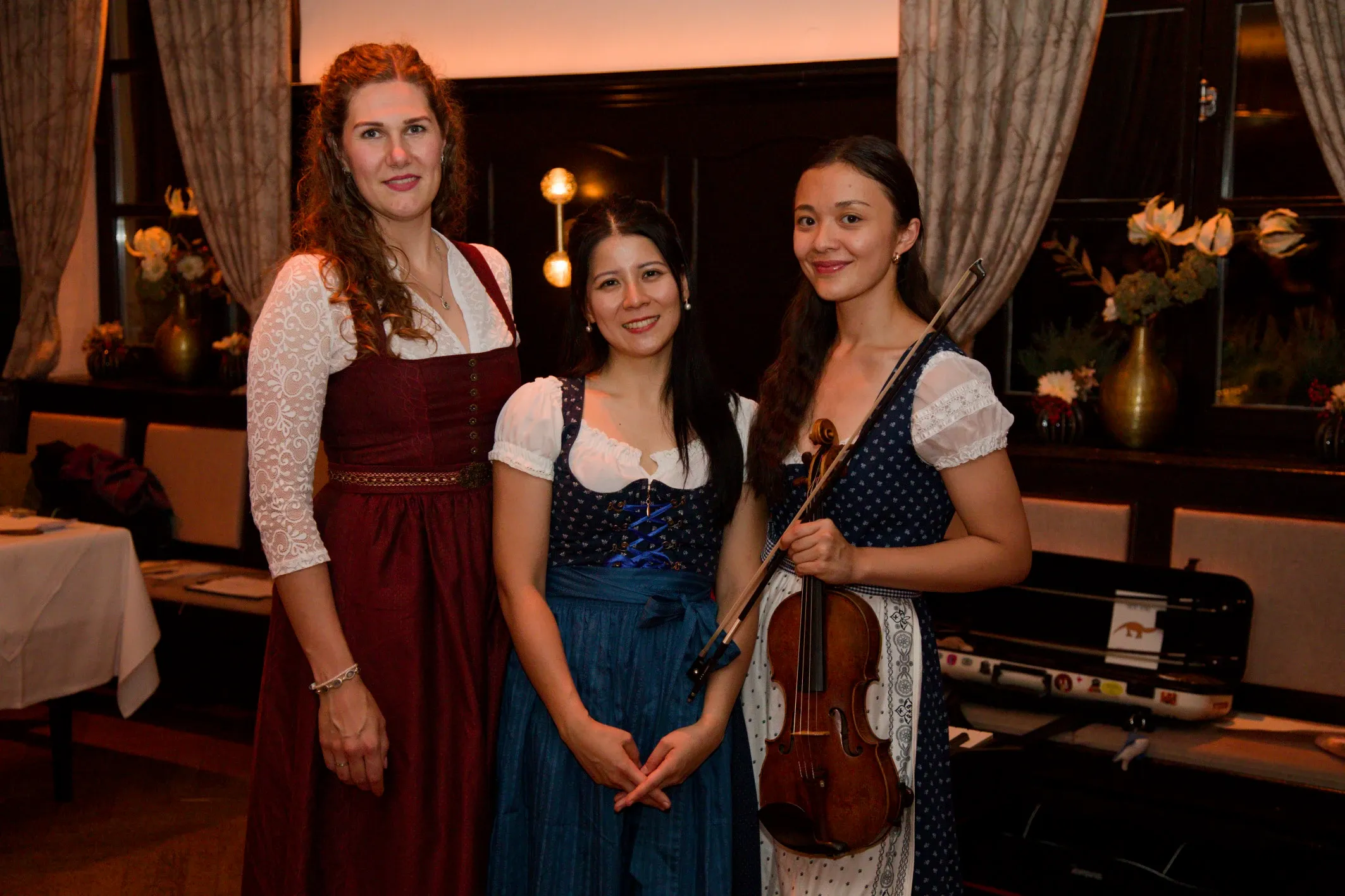 Susanne Kapfer, Nicole Ostmann und Kaori Kashimoto – das Wiener Trio